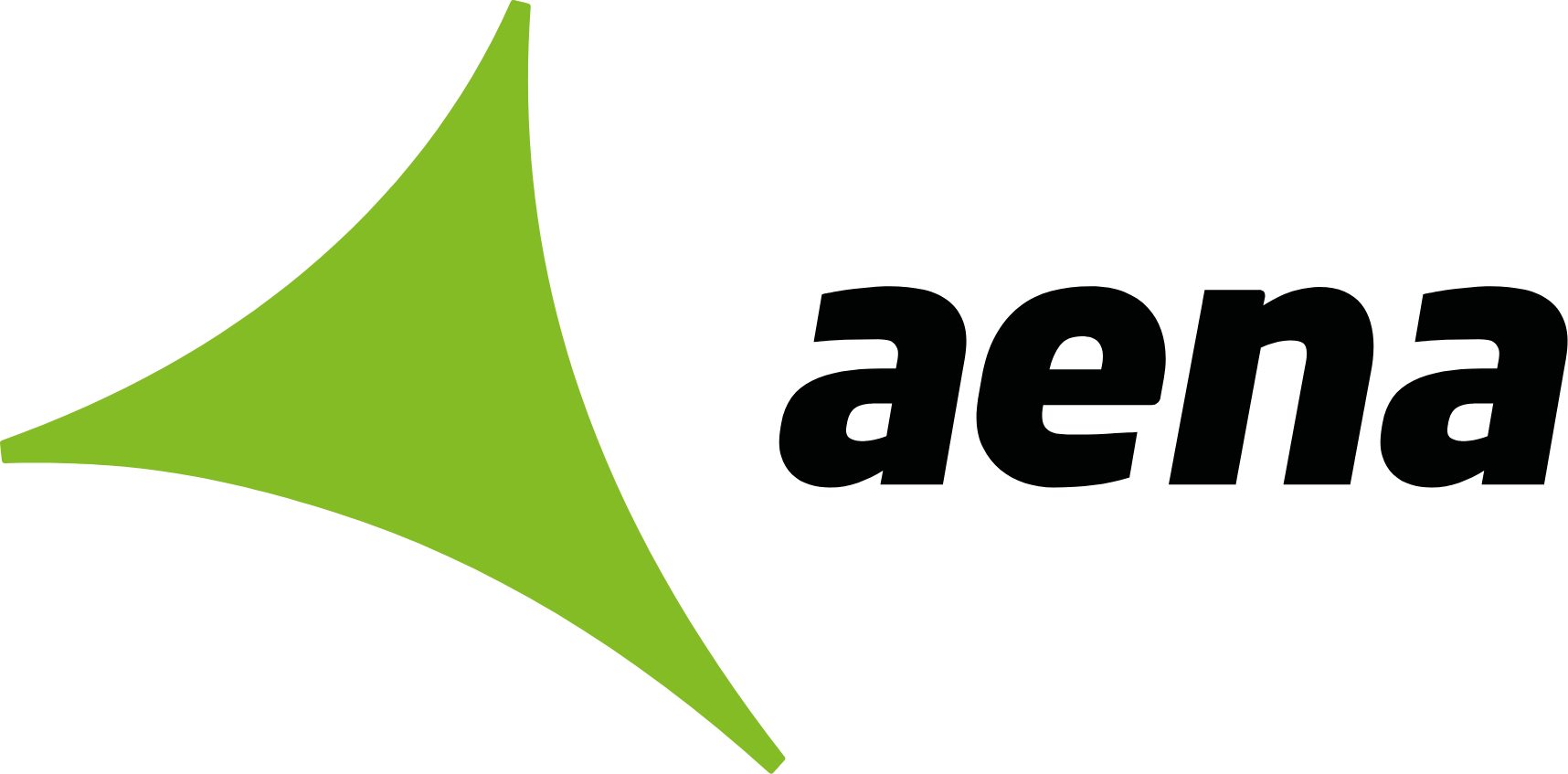 Aena logo large (transparent PNG)