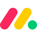 monday.com transparent PNG icon
