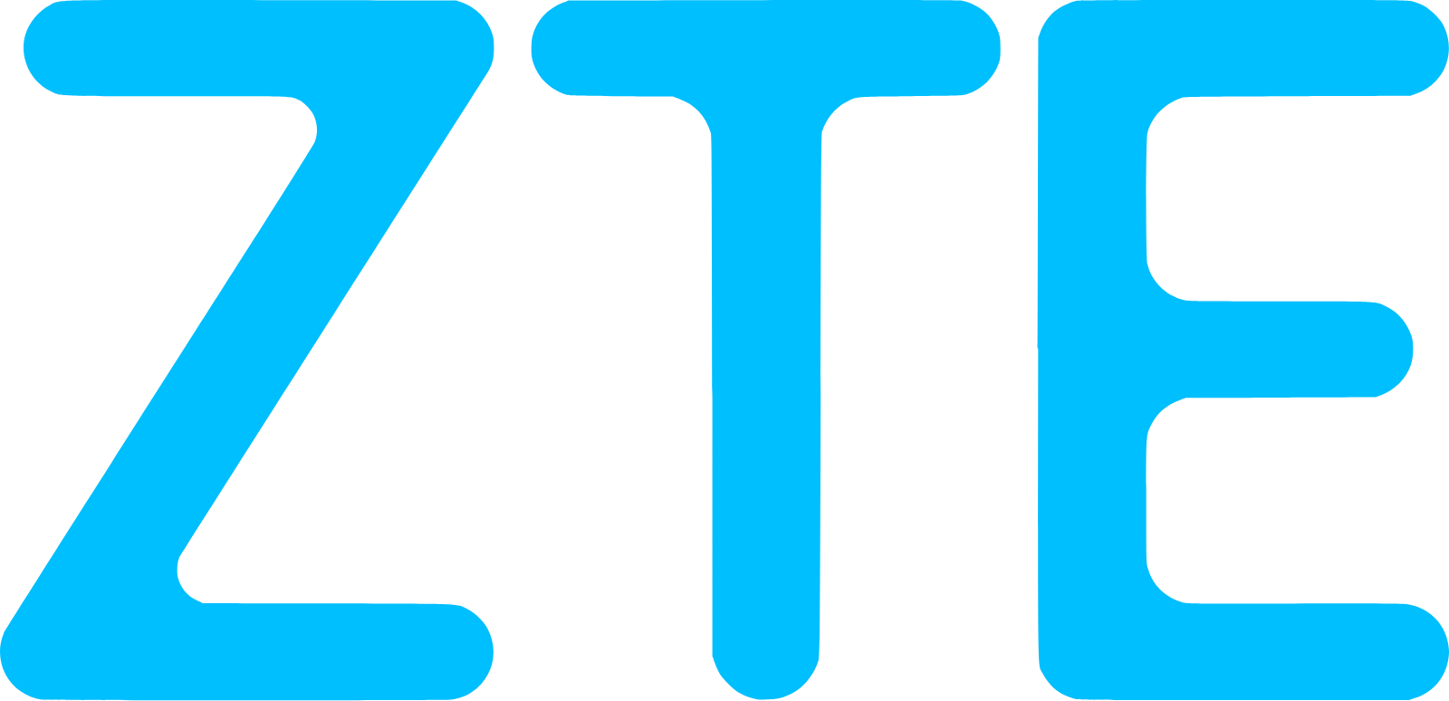 ZTE logo (transparent PNG)