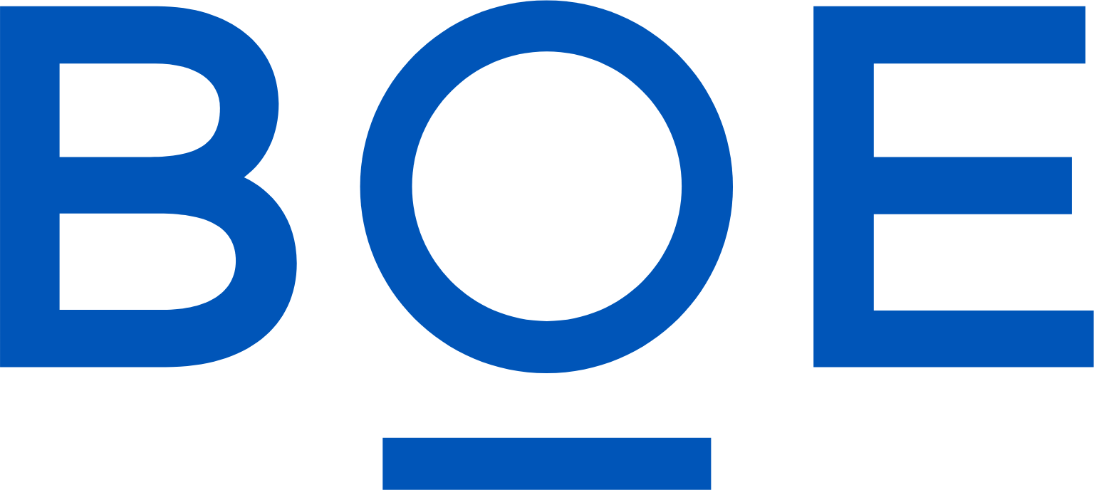 Boe technology logo im png format mit transparentem hintergrund