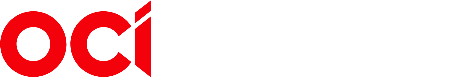 OCI Holdings Company Logo groß für dunkle Hintergründe (transparentes PNG)