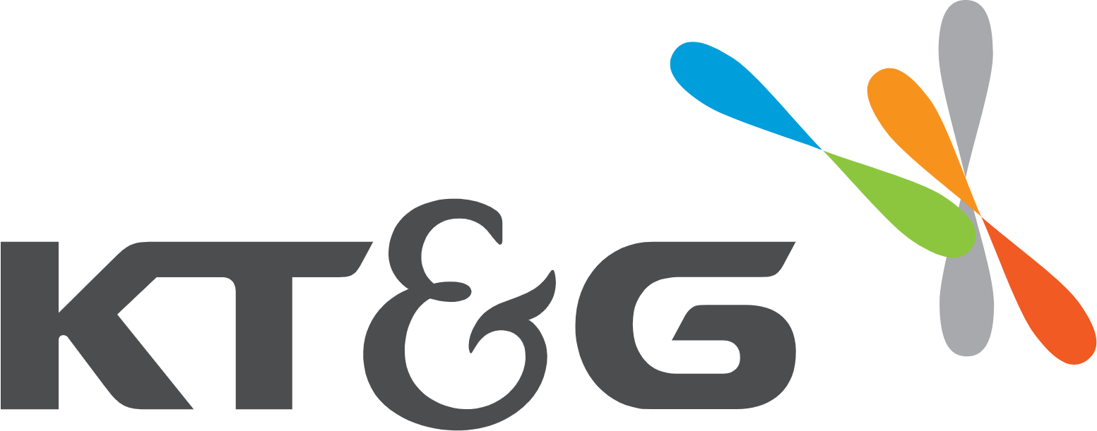 KT&G (Korea Tobacco) logo large (transparent PNG)