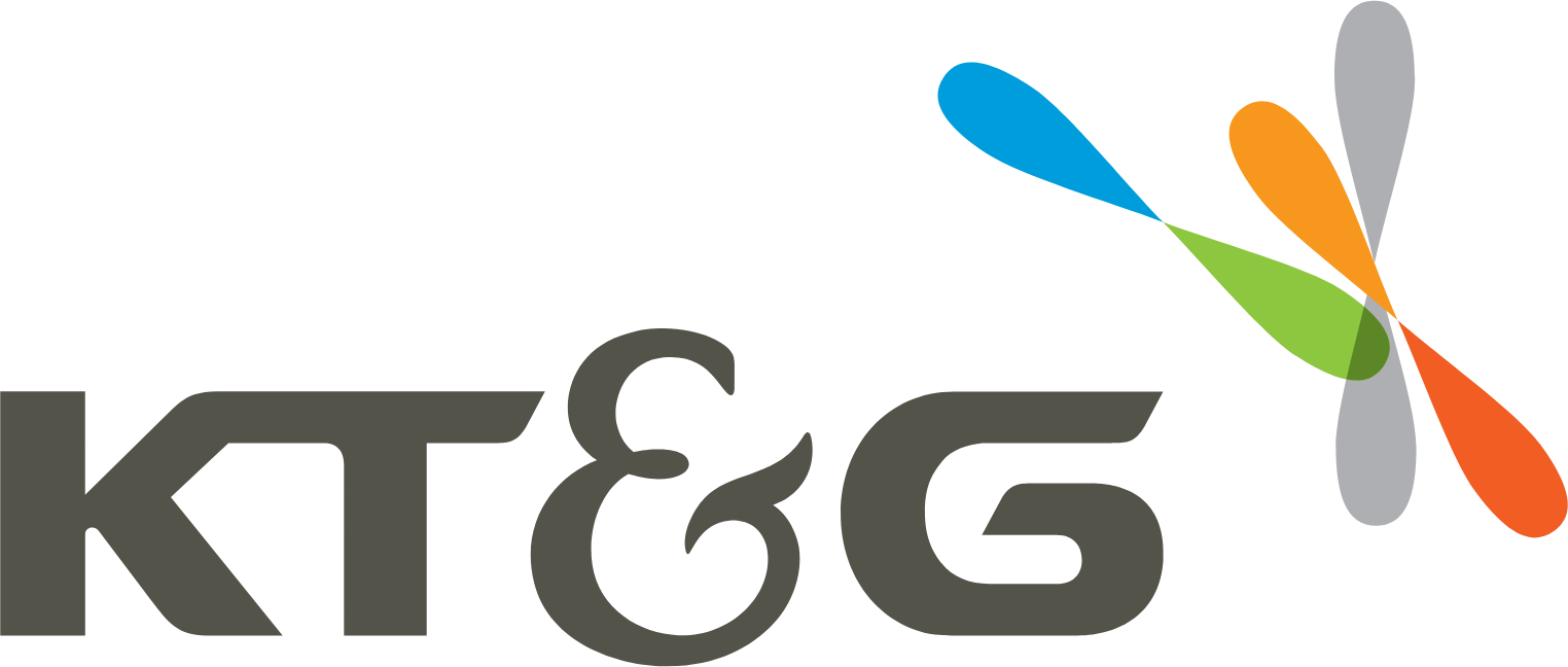 KT&G (Korea Tobacco) logo large (transparent PNG)