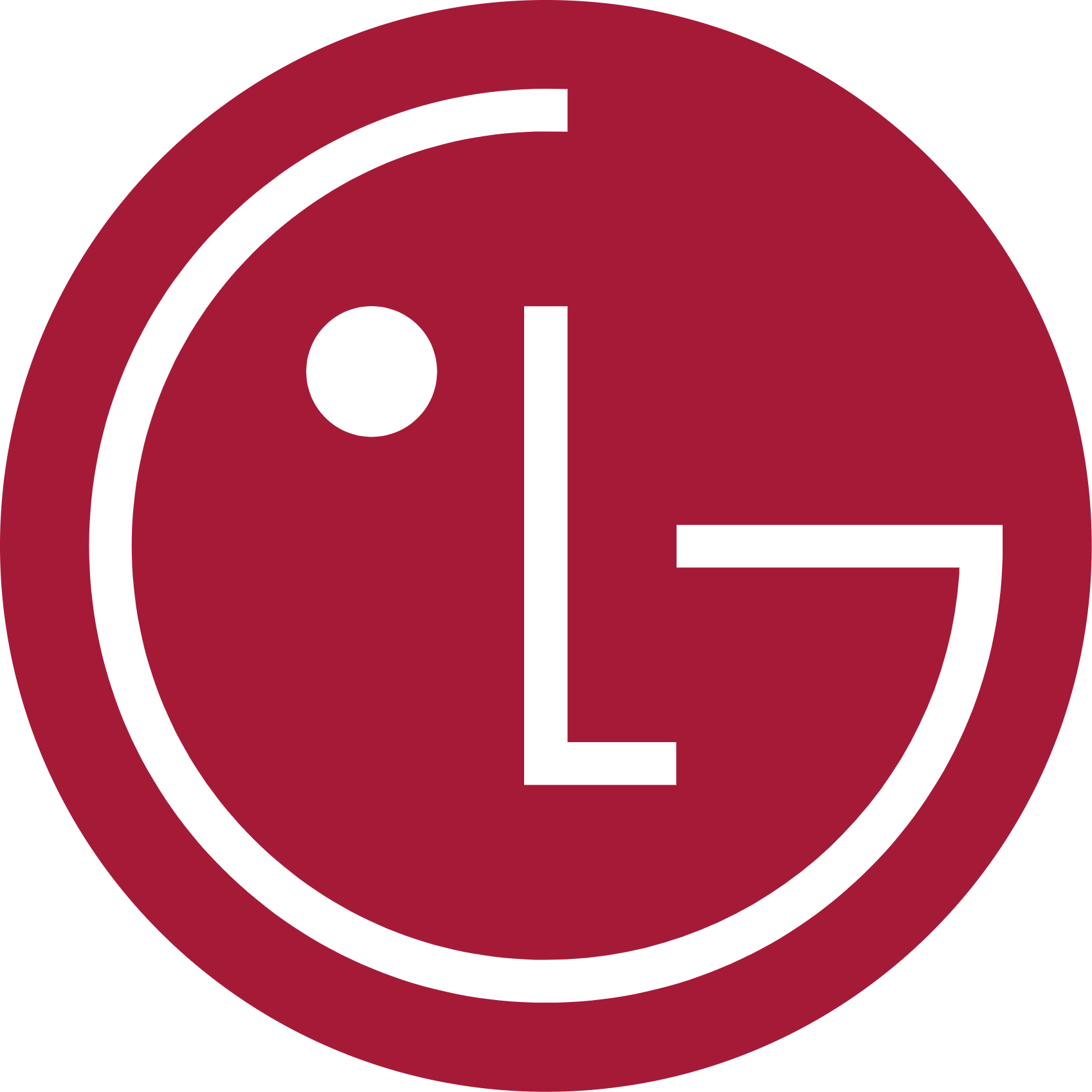 LG Electronics logo in transparent PNG format