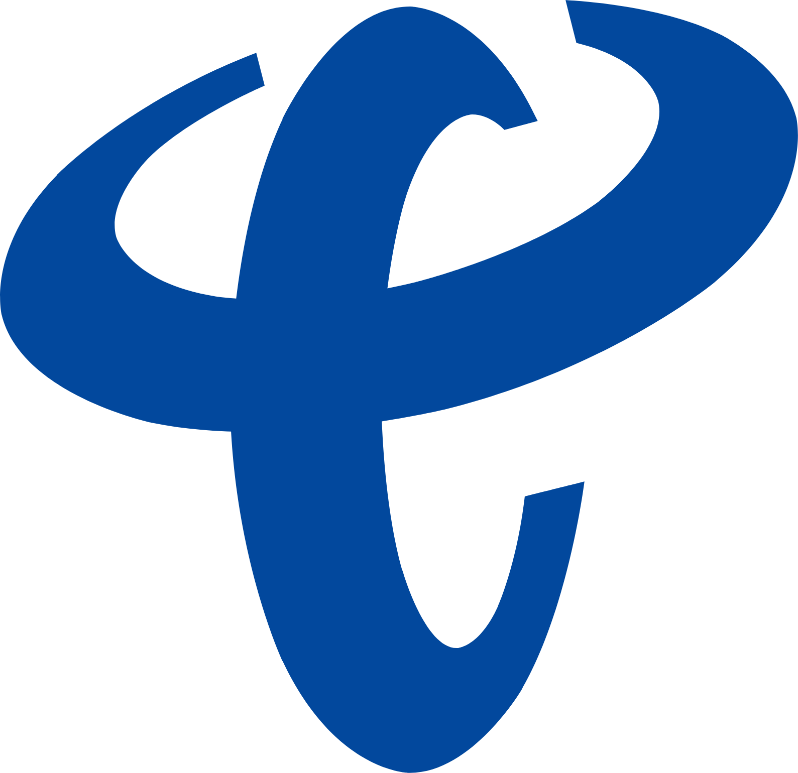 China Telecom logo (transparent PNG)