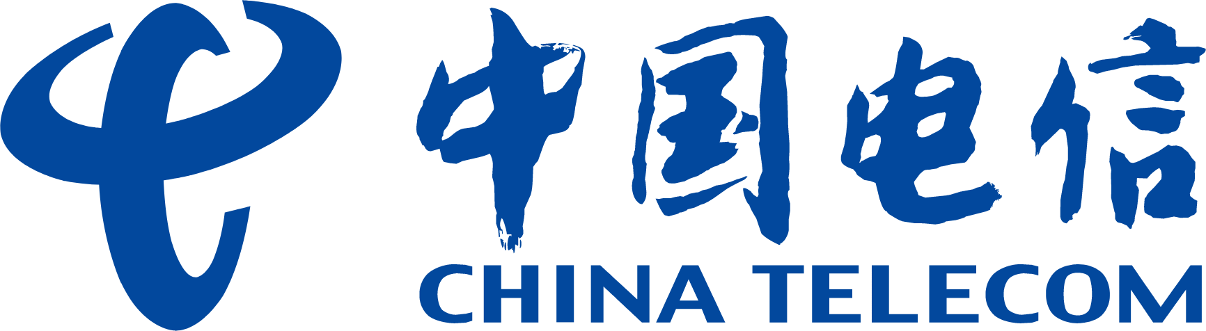 China Telecom logo large (transparent PNG)