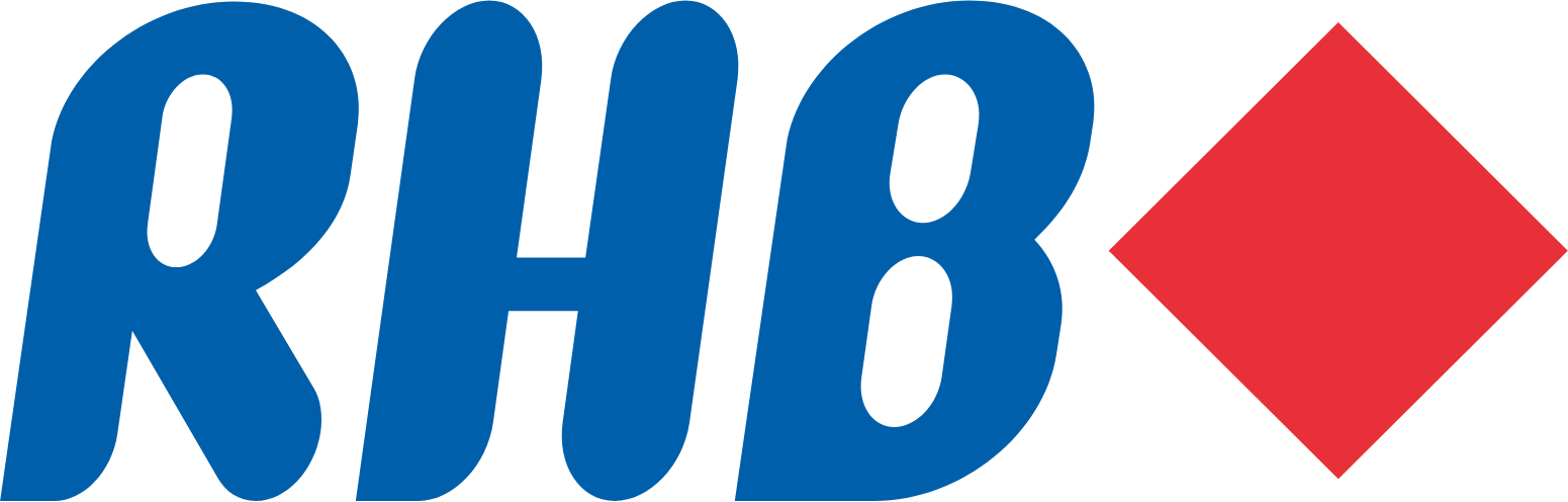 RHB Bank logo large (transparent PNG)