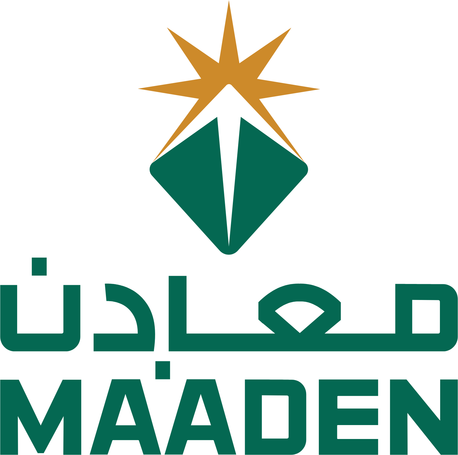 Maaden logo large (transparent PNG)