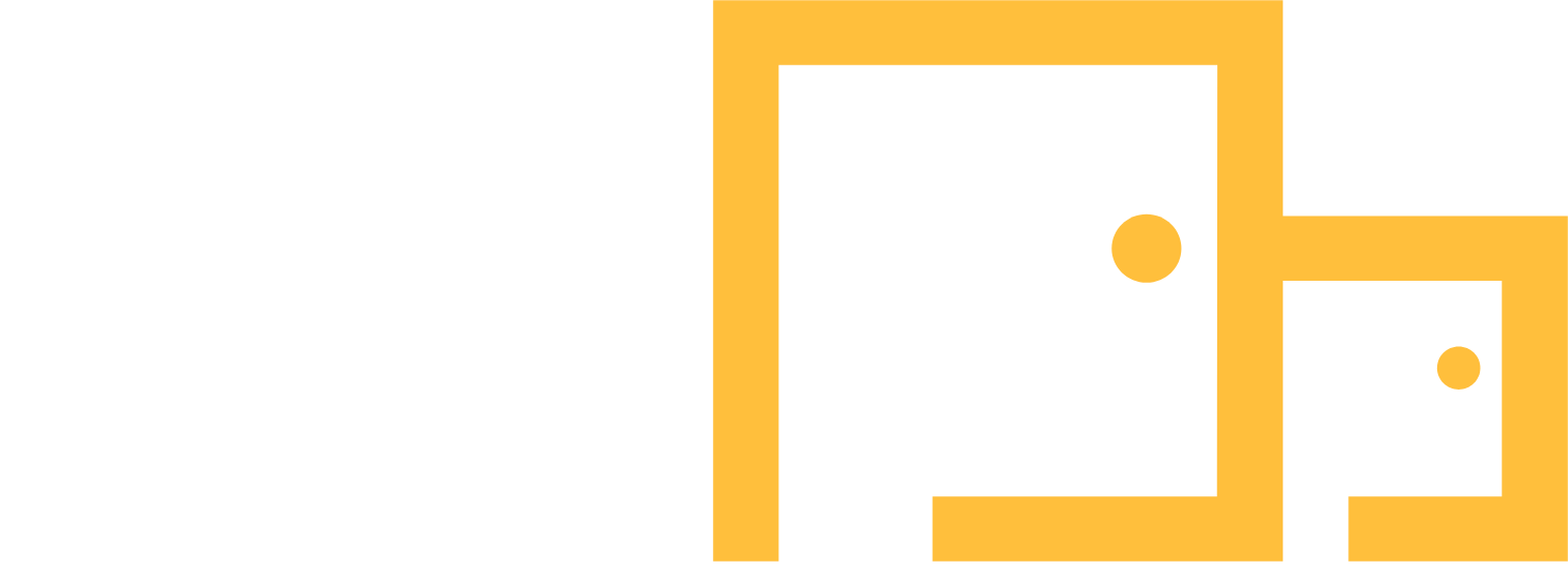 Almawarid Manpower Company logo grand pour les fonds sombres (PNG transparent)