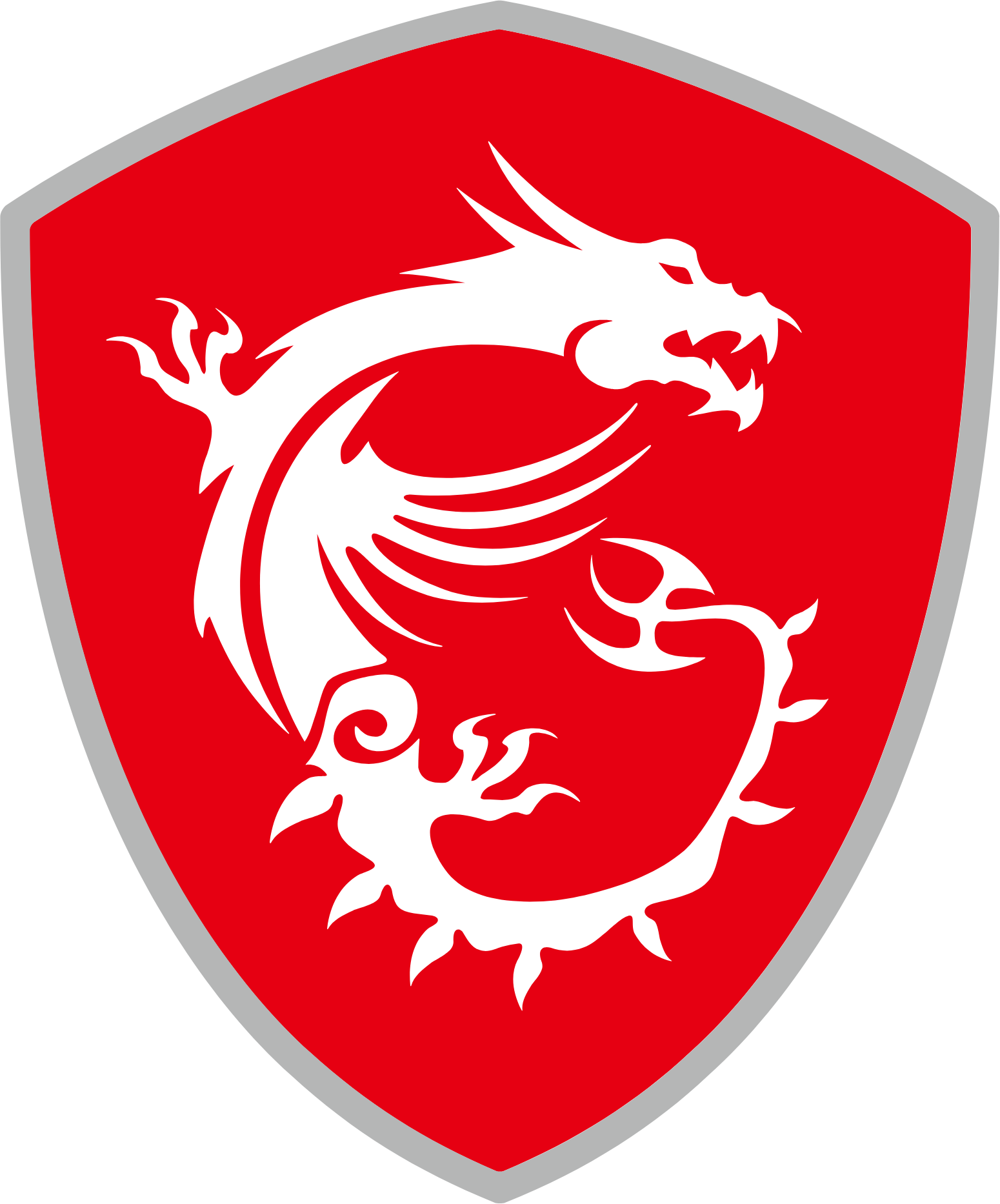 MSI (Micro-Star International) logo (transparent PNG)