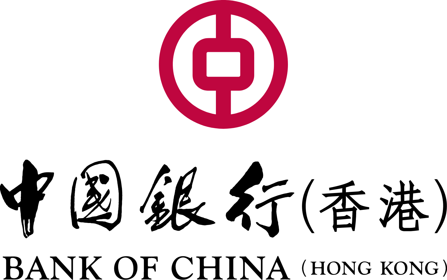 Bank of China (Hong Kong) logo large (transparent PNG)