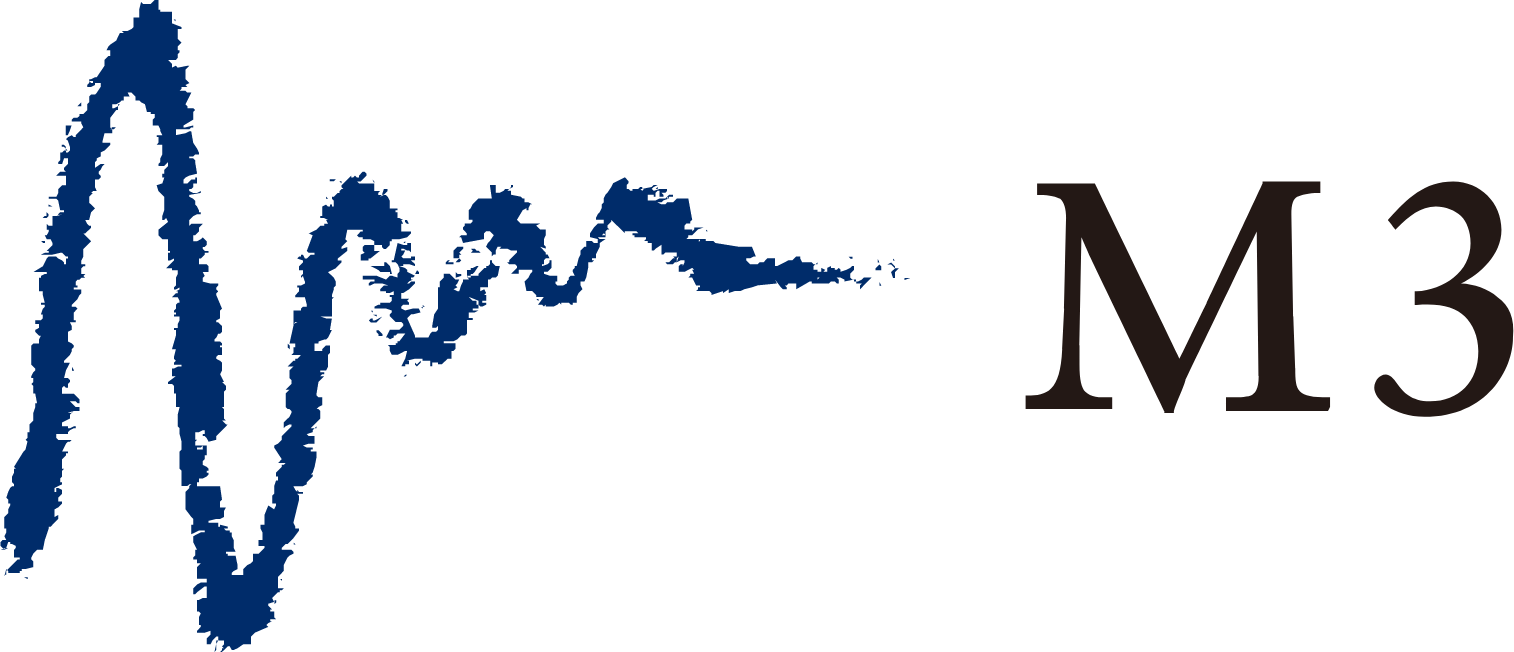M3, Inc logo large (transparent PNG)