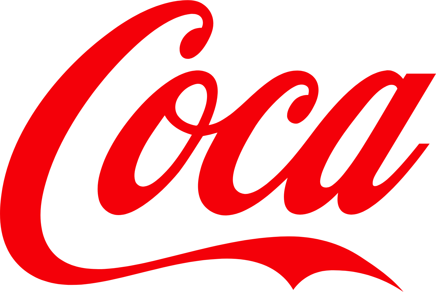 Coca-Cola Bottlers Japan logo (transparent PNG)