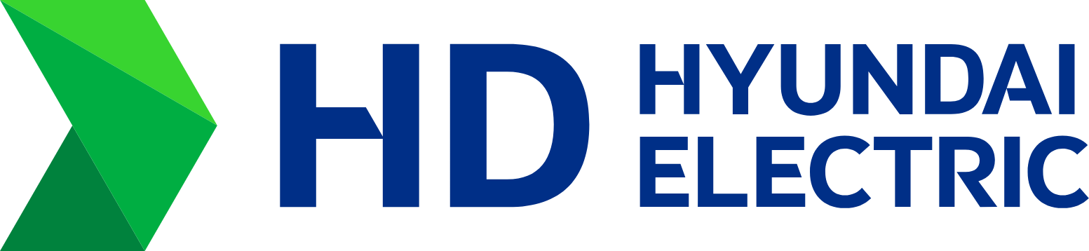 HD Hyundai Electric logo large (transparent PNG)