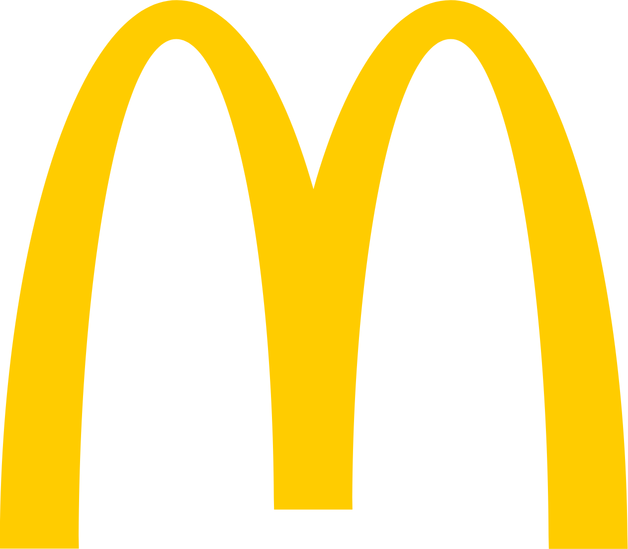 McDonald's Japan logo in transparent PNG format