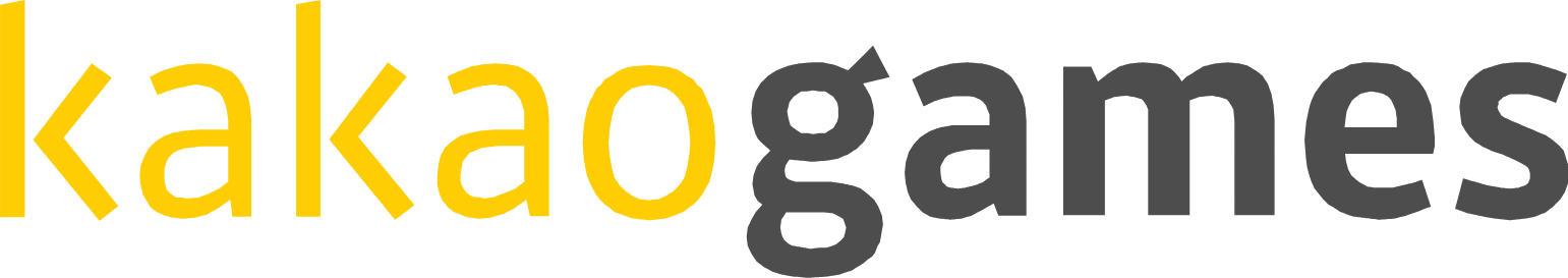 Kakao Games logo large (transparent PNG)