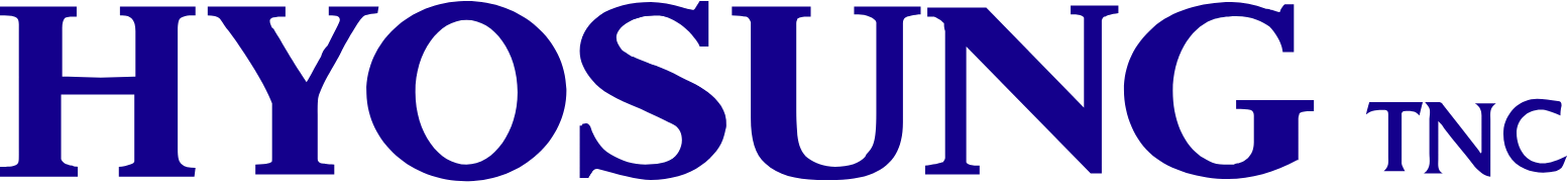Hyosung TNC Corporation logo large (transparent PNG)