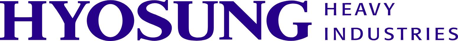 Hyosung Heavy Industries Corporation logo large (transparent PNG)