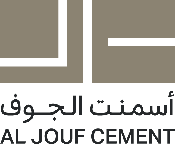 Al Jouf Cement Company logo large (transparent PNG)