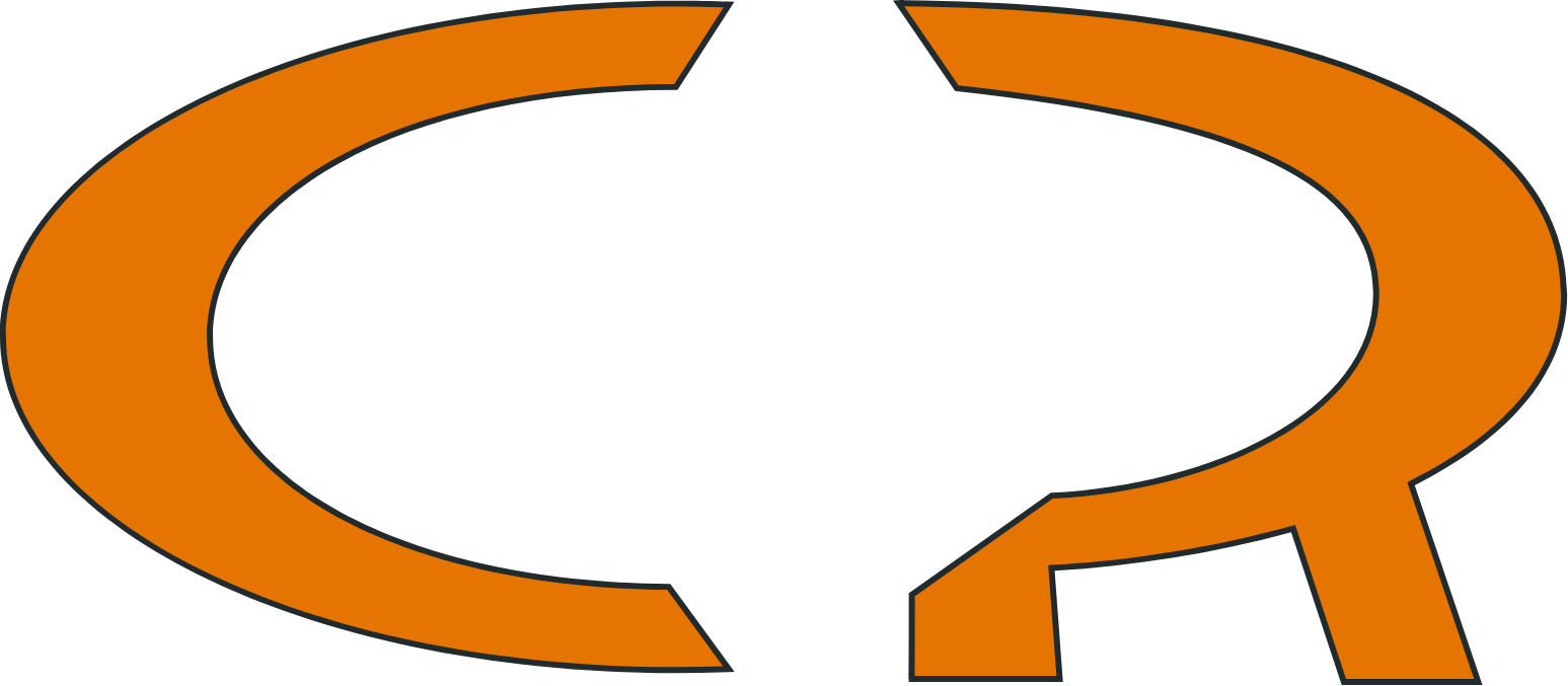 create restaurants holdings logo on a dark background (transparent PNG)