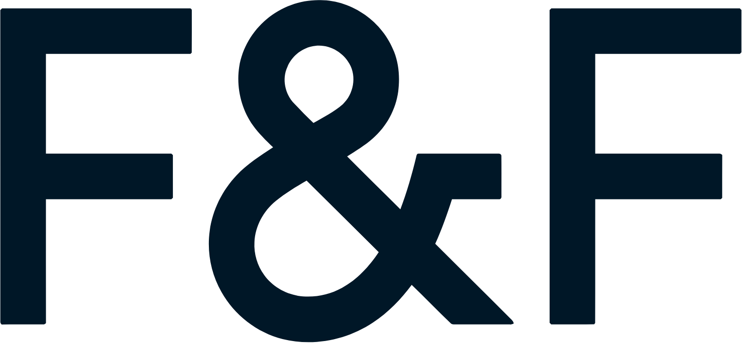 F&F Co logo (transparent PNG)