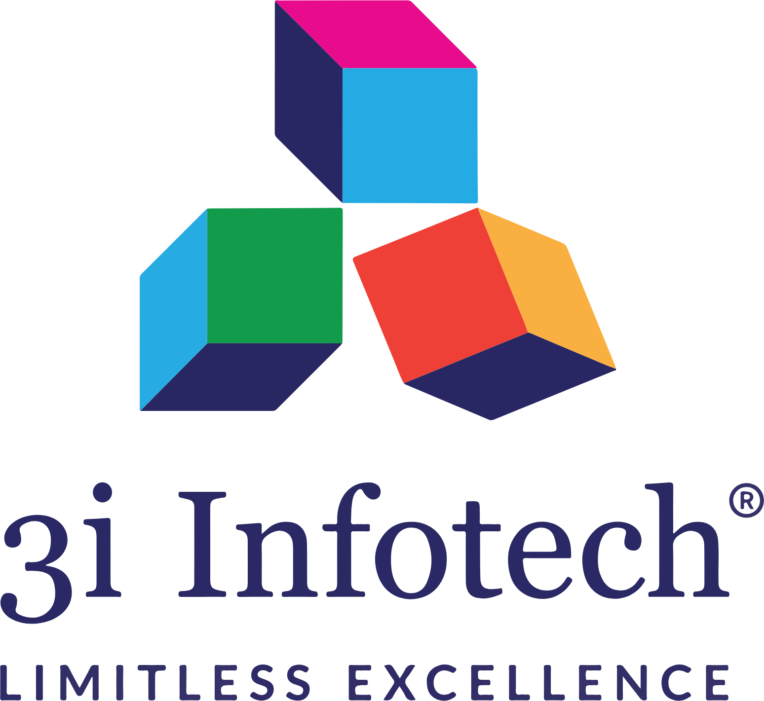 3i Infotech logo in transparent PNG format