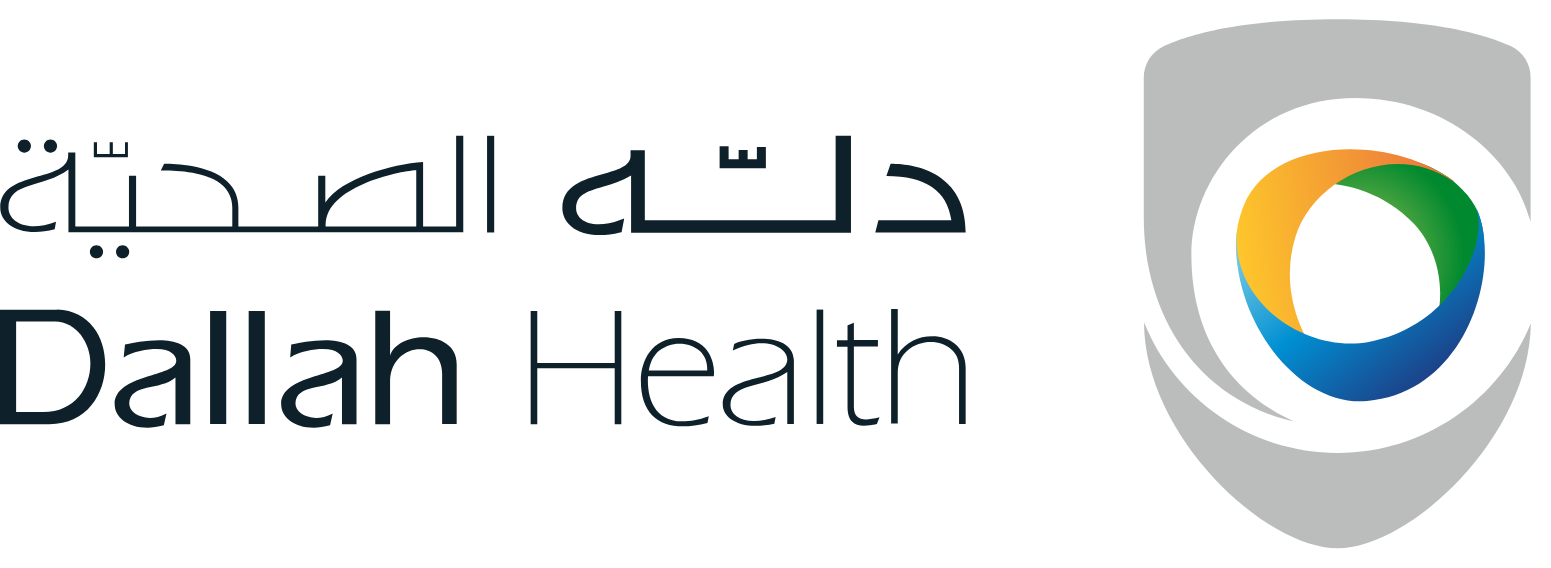 Dallah Healthcare logo in transparent PNG and vectorized SVG formats