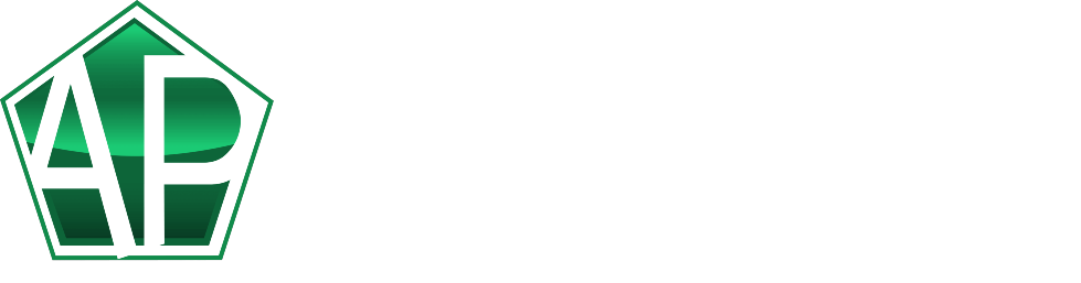 Alandalus Property Company Logo groß für dunkle Hintergründe (transparentes PNG)