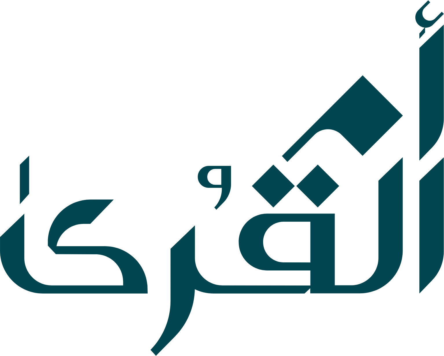 Umm Al Qura for development and construction logo (transparent PNG)