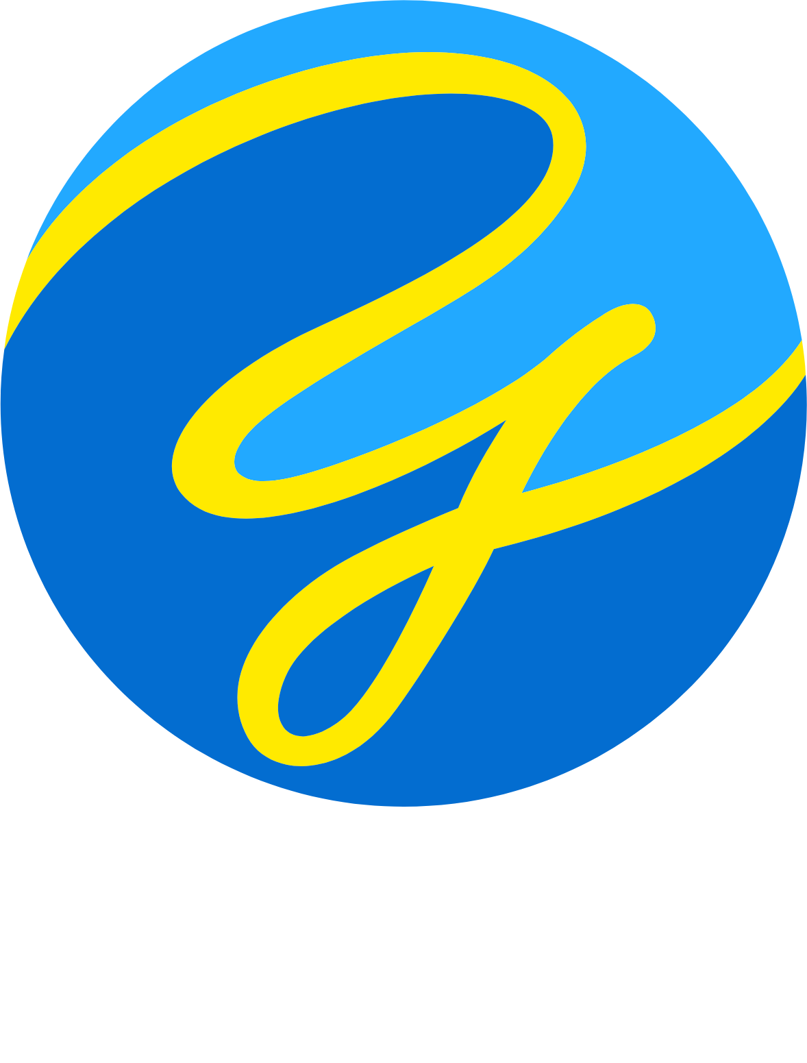 Yuke's logo grand pour les fonds sombres (PNG transparent)