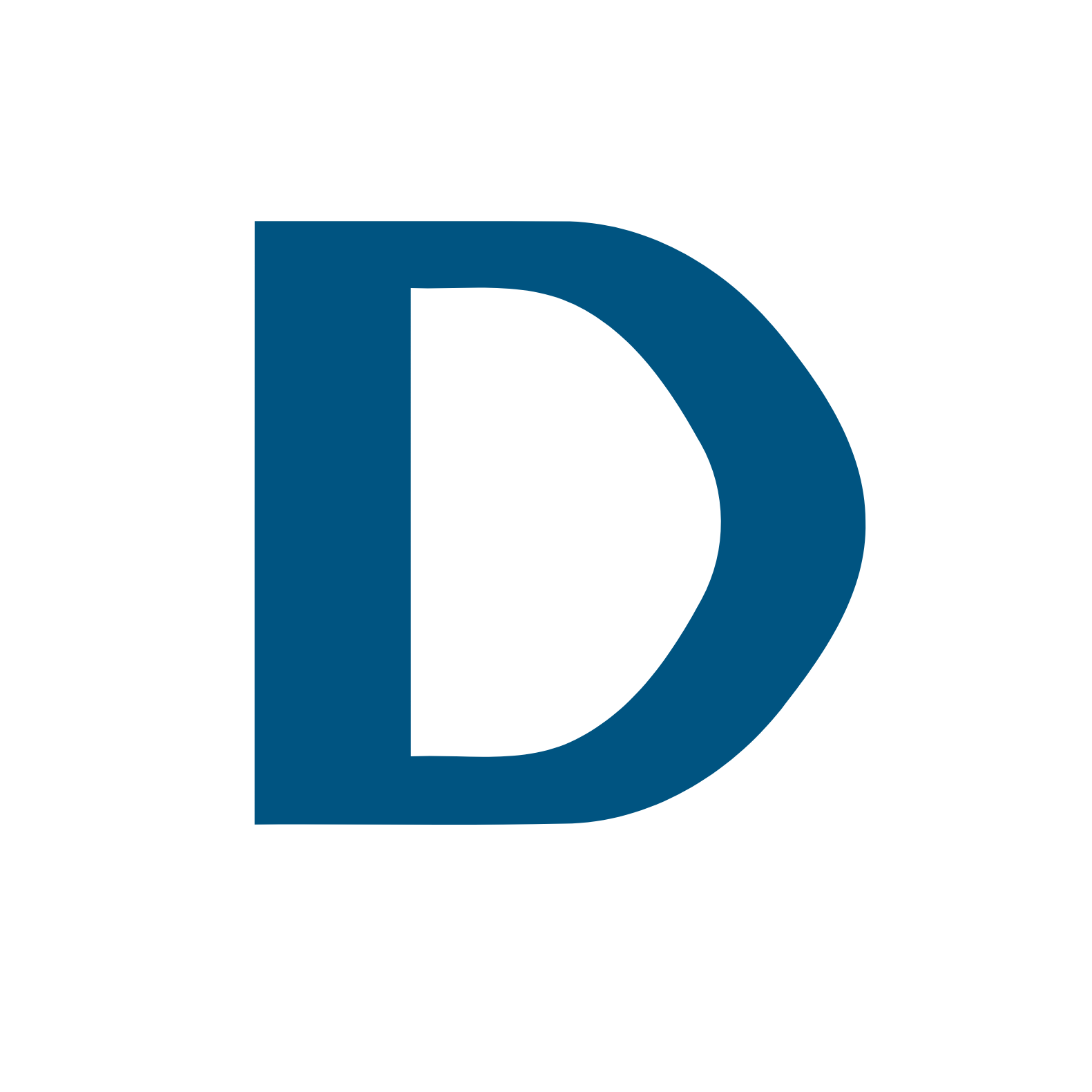 Dexerials Corporation logo for dark backgrounds (transparent PNG)