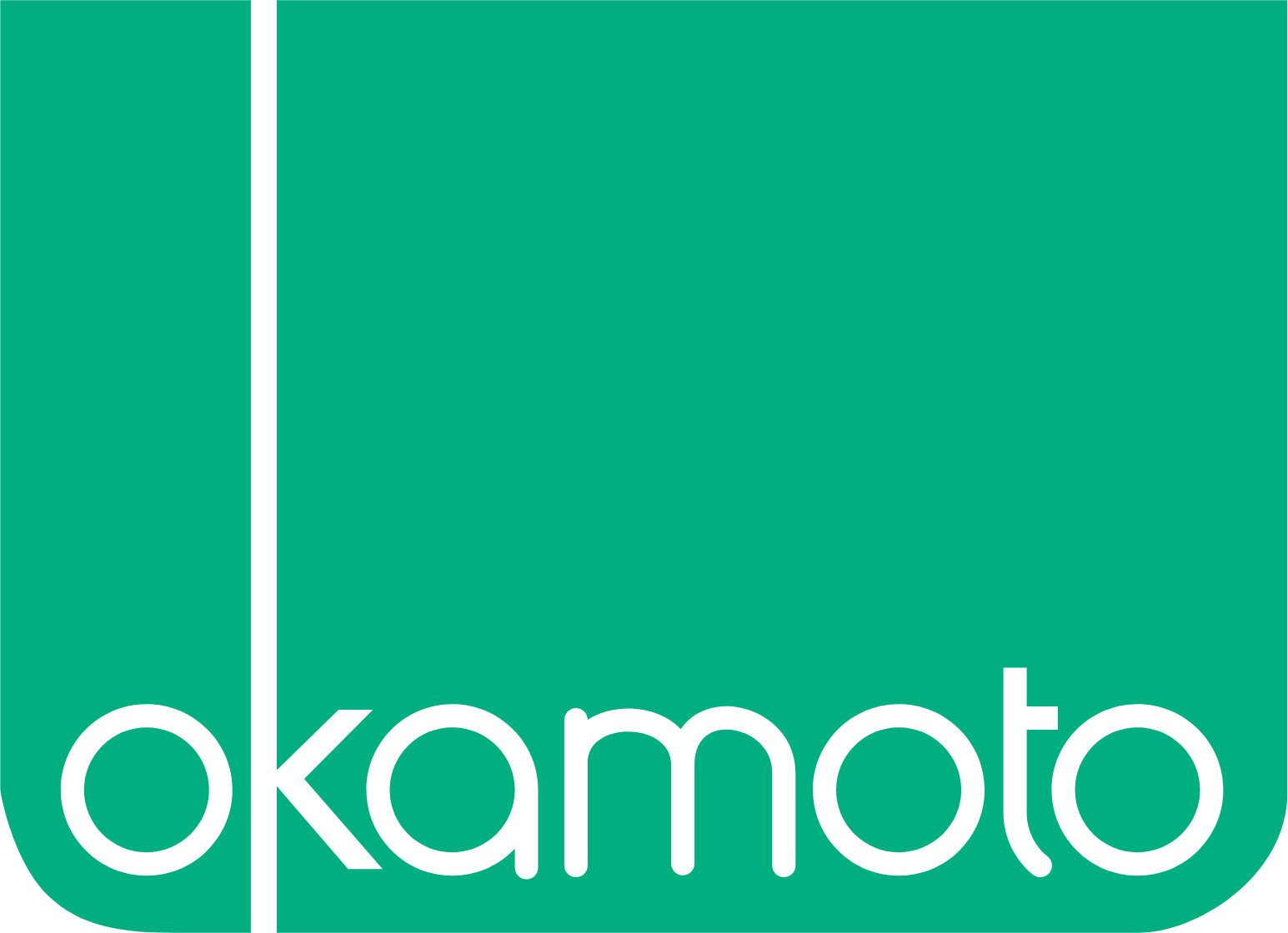 Okamoto Industries logo (transparent PNG)