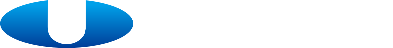 Unipres Corporation Logo groß für dunkle Hintergründe (transparentes PNG)