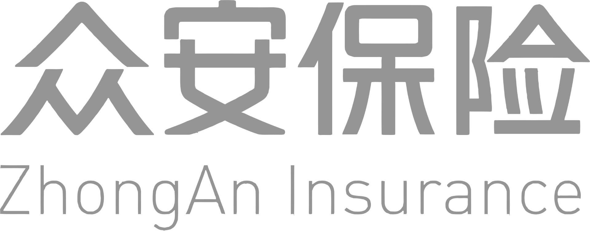 ZhongAn Insurance  logo large (transparent PNG)