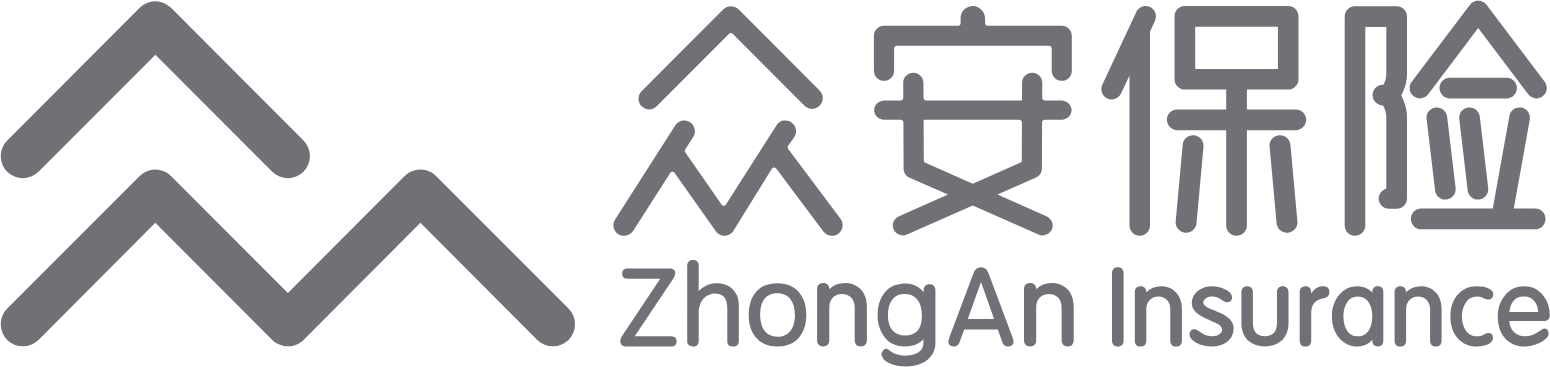 ZhongAn Insurance  logo large (transparent PNG)