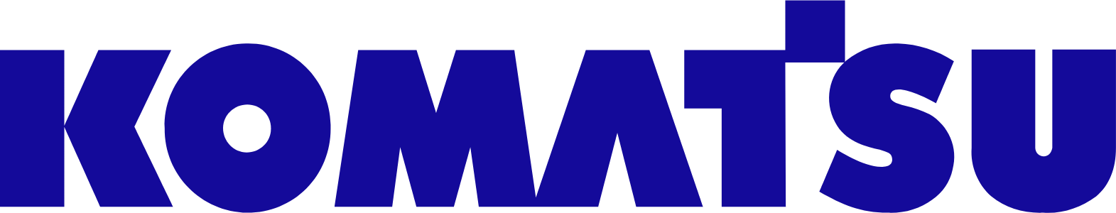 Komatsu logo large (transparent PNG)