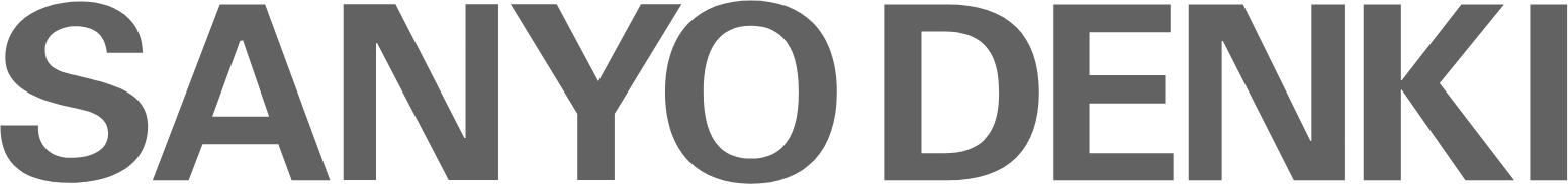 Sanyo Denki logo (transparent PNG)