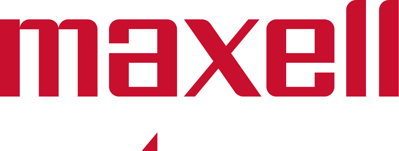 Maxell, Ltd. logo grand pour les fonds sombres (PNG transparent)