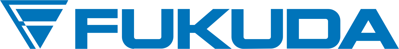 Fukuda Denshi logo large (transparent PNG)