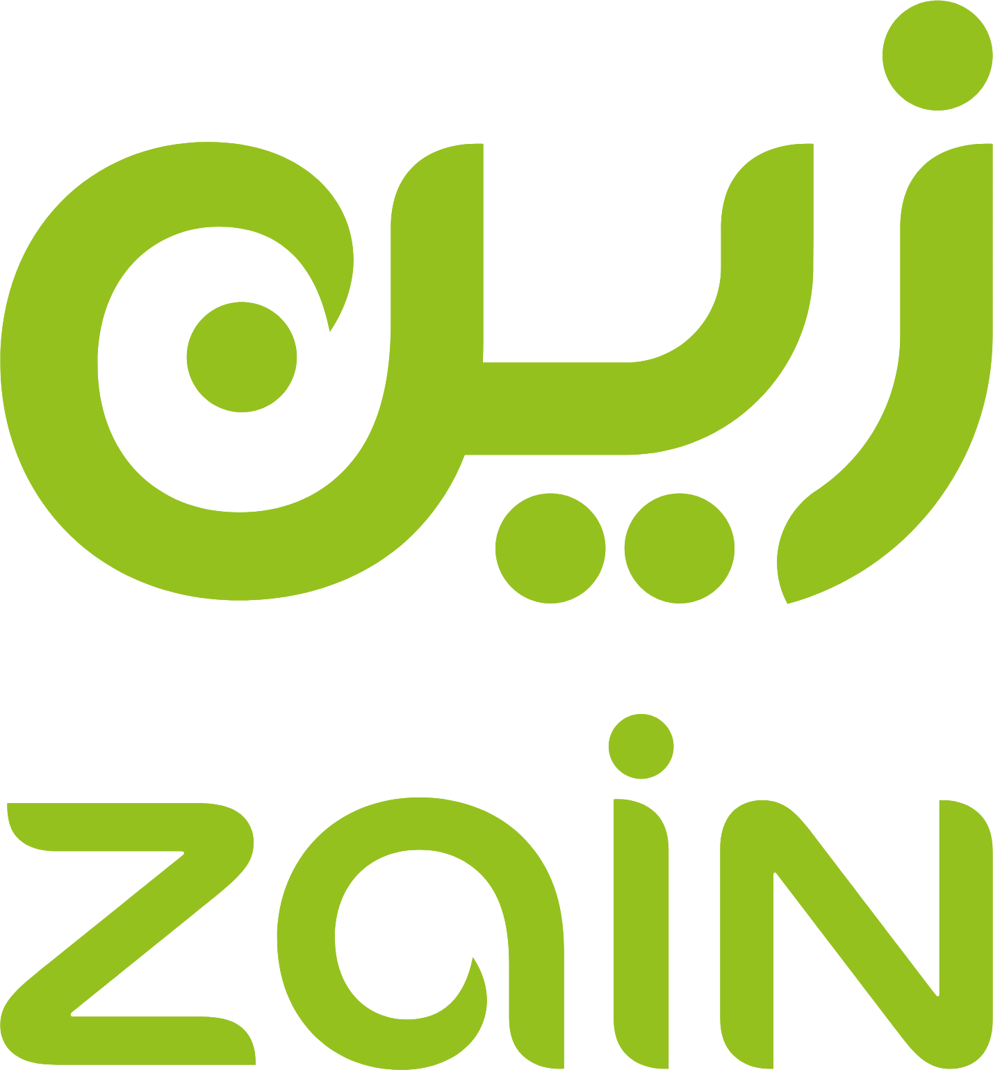 Zain Saudi Arabia logo in transparent PNG and vectorized SVG formats