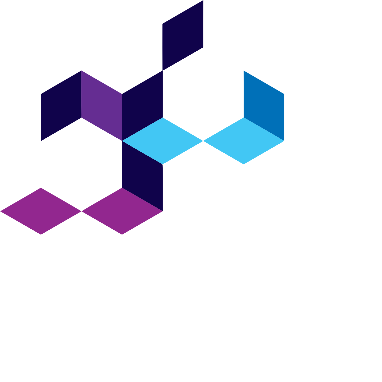 Elm Company logo grand pour les fonds sombres (PNG transparent)