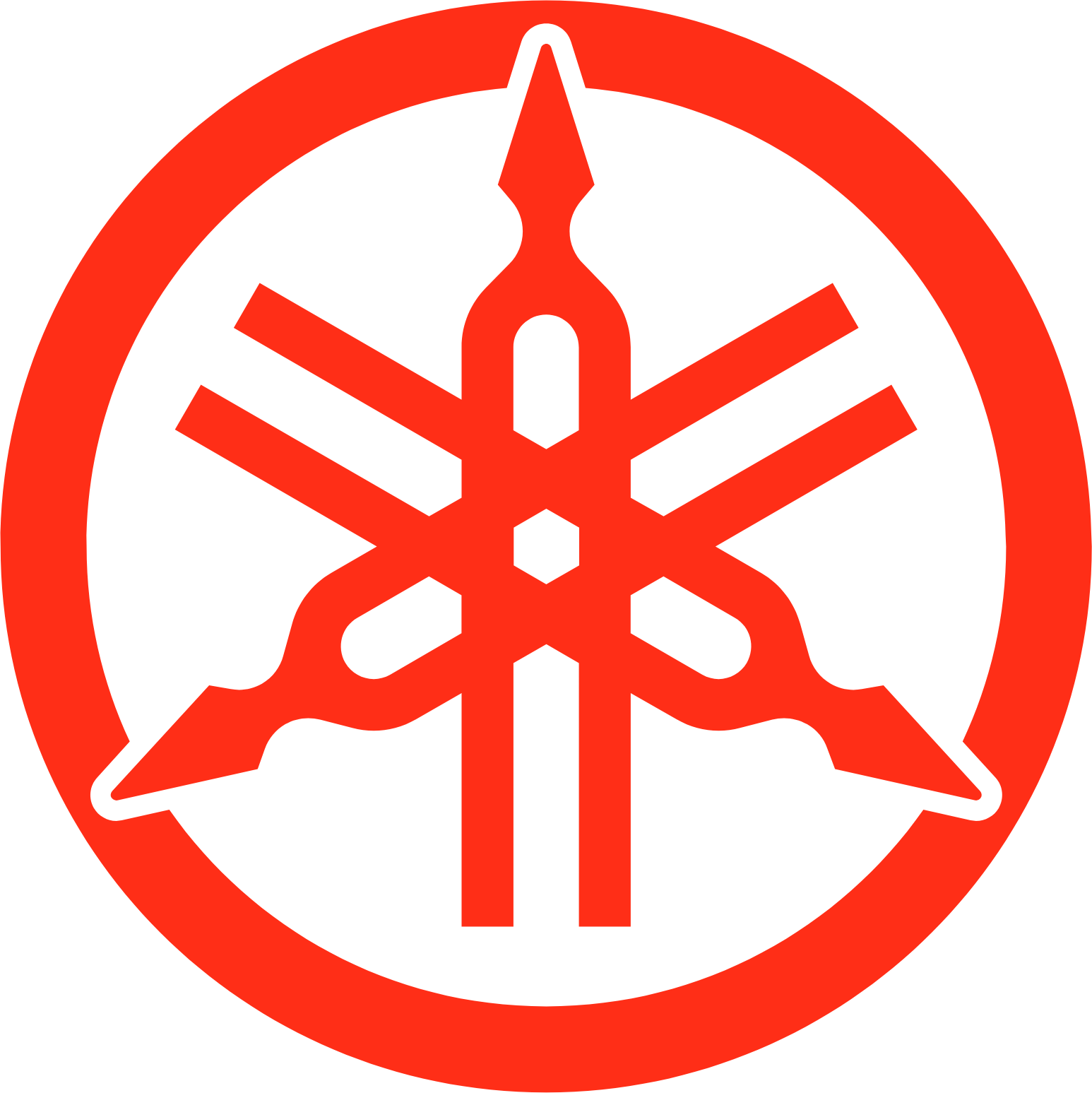 Yamaha Motor logo (PNG transparent)