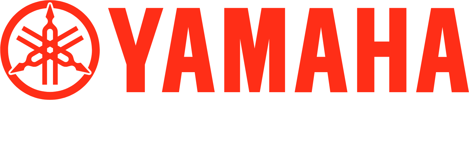 Yamaha Motor logo grand pour les fonds sombres (PNG transparent)