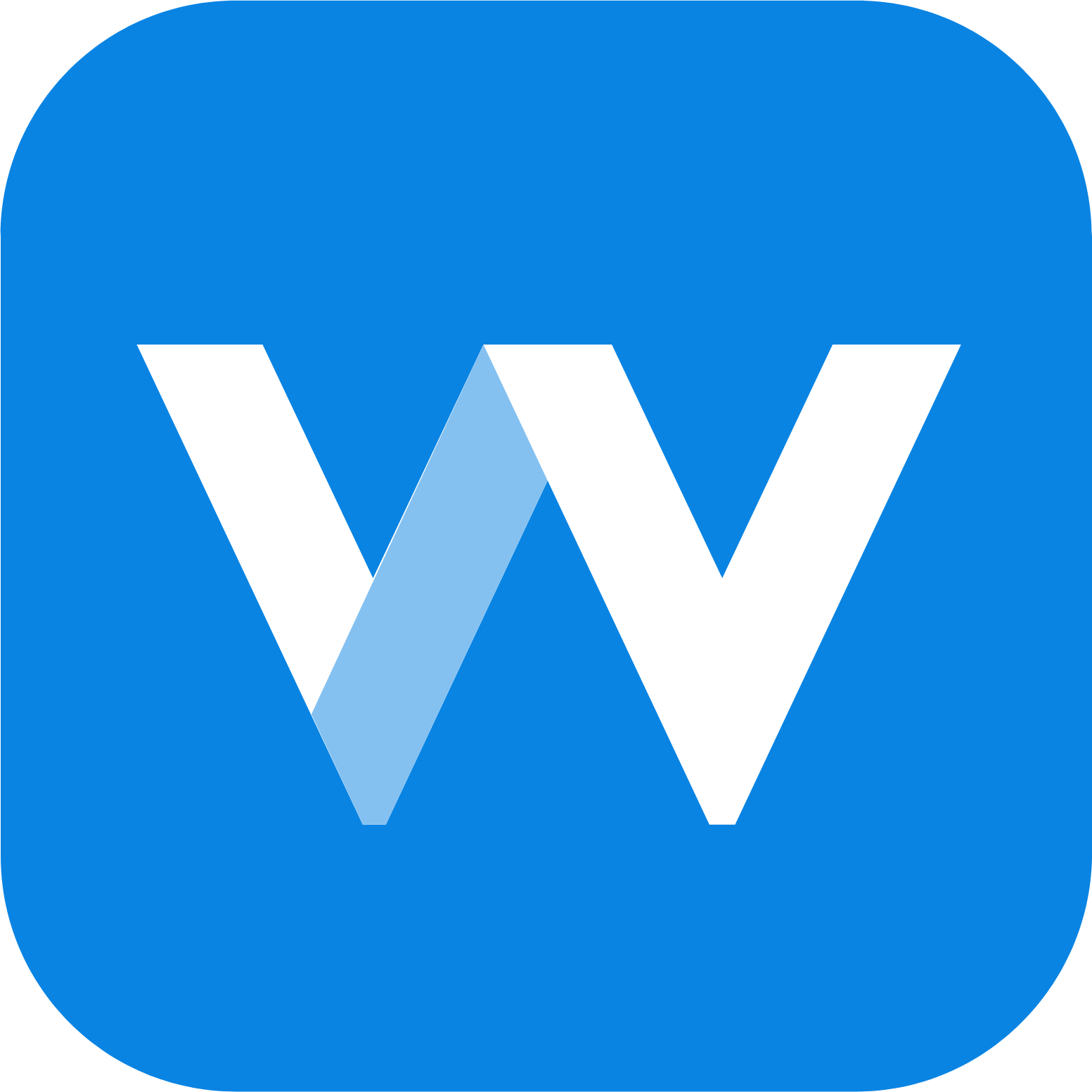 WealthNavi logo on a dark background (transparent PNG)