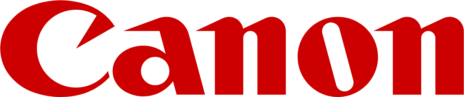 Canon logo large (transparent PNG)