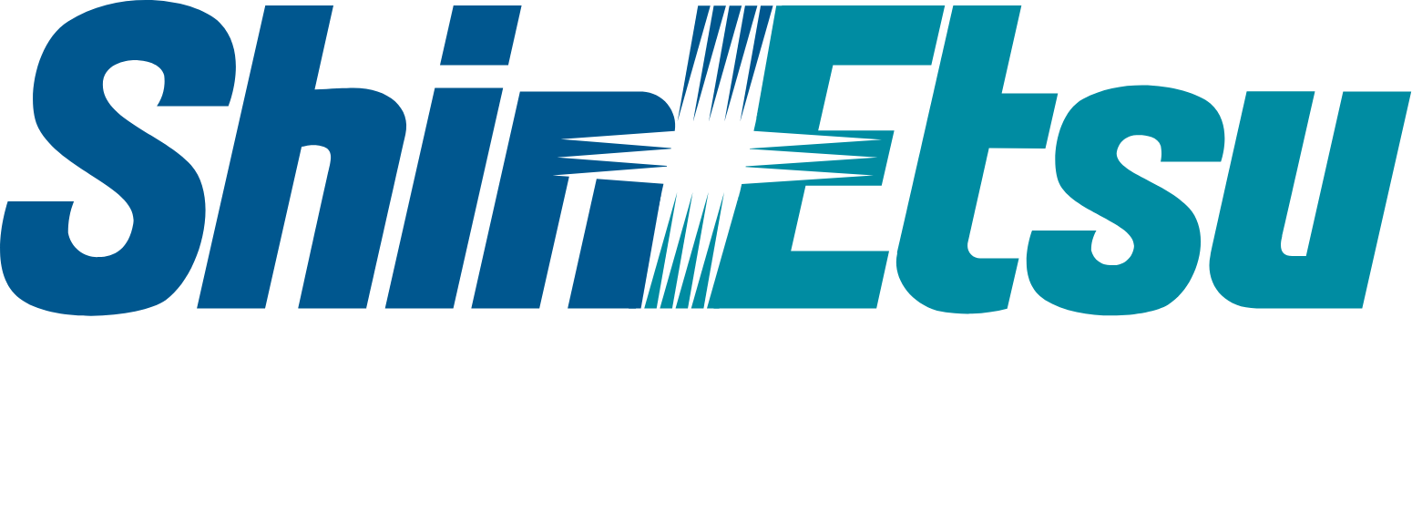 Shin-Etsu Polymer logo fulle size on a dark background (transparent PNG)