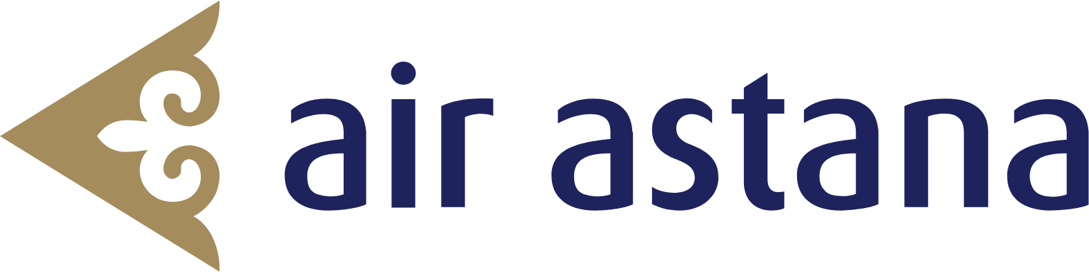 Air Astana logo large (transparent PNG)