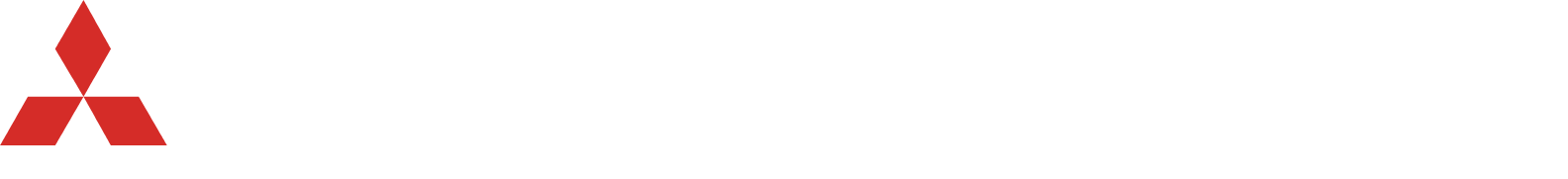 Mitsubishi Corporation logo large for dark backgrounds (transparent PNG)