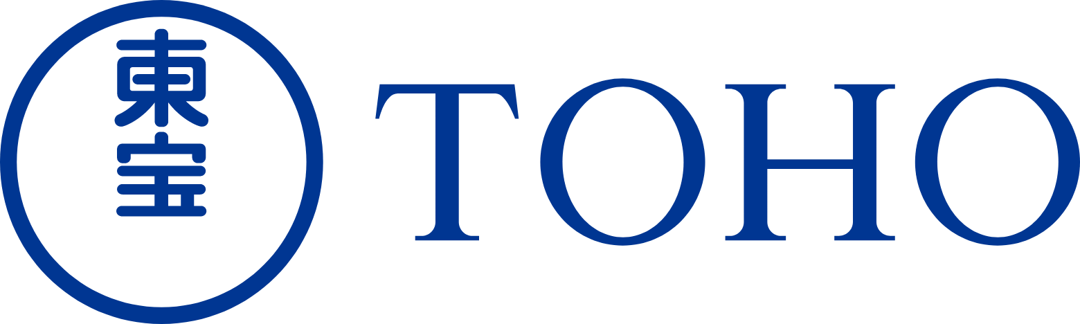 Toho Co. logo in transparent PNG and vectorized SVG formats