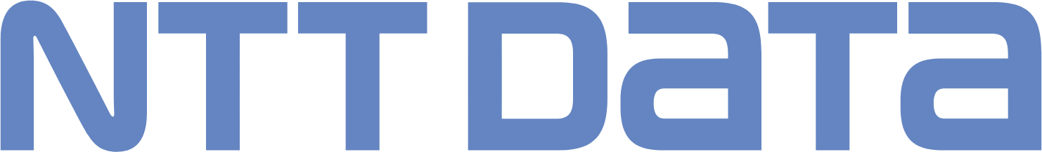 NTT Data logo in transparent PNG format